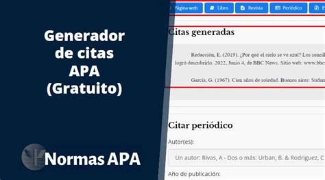 como citar apa online|Generador de citas APA gratuito [Versión 2024]